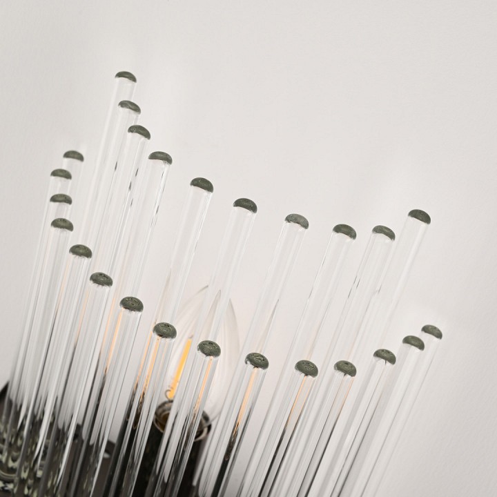 Накладной светильник Arte Milano Torcia 2xE14 черный 430122.180.2.E14.C1 BK