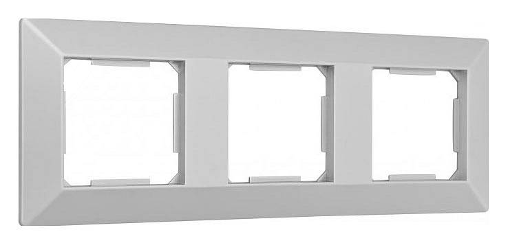 Рамка на 3 поста Arte Milano am-503.03 503.03-3.silver