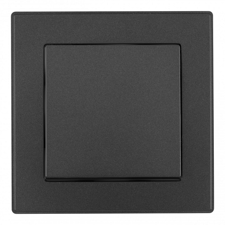 Выключатель одноклавишный Arte Milano SET06-1 SET06-1-30-1 black