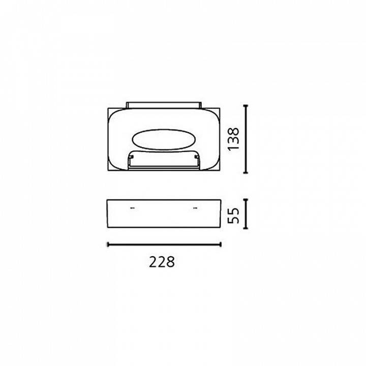 Накладной светильник Artemide Melete 1634010A
