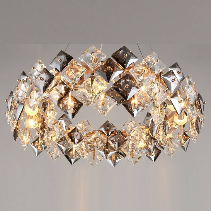 Подвесной светильник Aployt Renacia хром 12 ламп APL.827.03.12