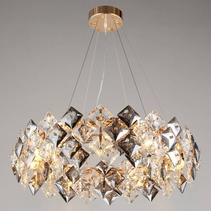 Подвесной светильник Aployt Renacia хром 12 ламп APL.827.03.12