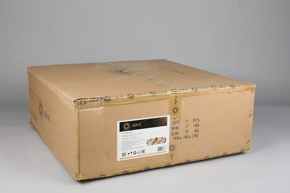 Подвесной светильник Aployt Renacia хром 12 ламп APL.827.03.12