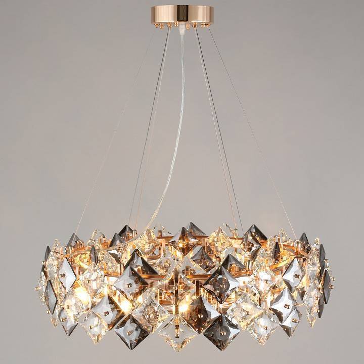 Подвесной светильник Aployt Renacia хром 12 ламп APL.827.03.12