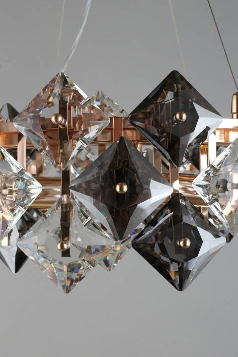 Подвесной светильник Aployt Renacia хром 12 ламп APL.827.03.12