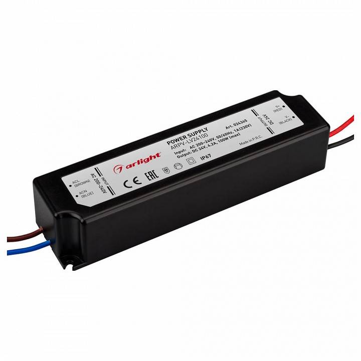 Блок питания Arlight ARV-SN24060-A 24V 60W 024345