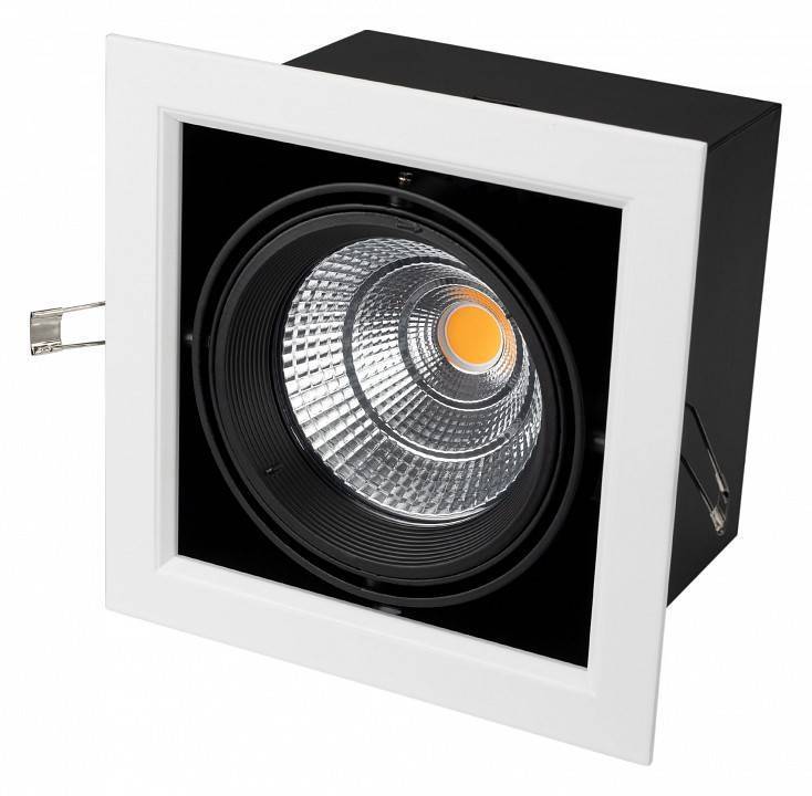 Встраиваемый светильник Arlight CL-KARDAN-S190x190-25W White6000 WH-BK 026500