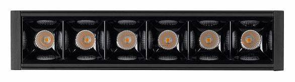 Модульный светильник Arlight CLIP-38-LASER-S171-6W Warm3000 (BK, 36 deg, 24V) 026839