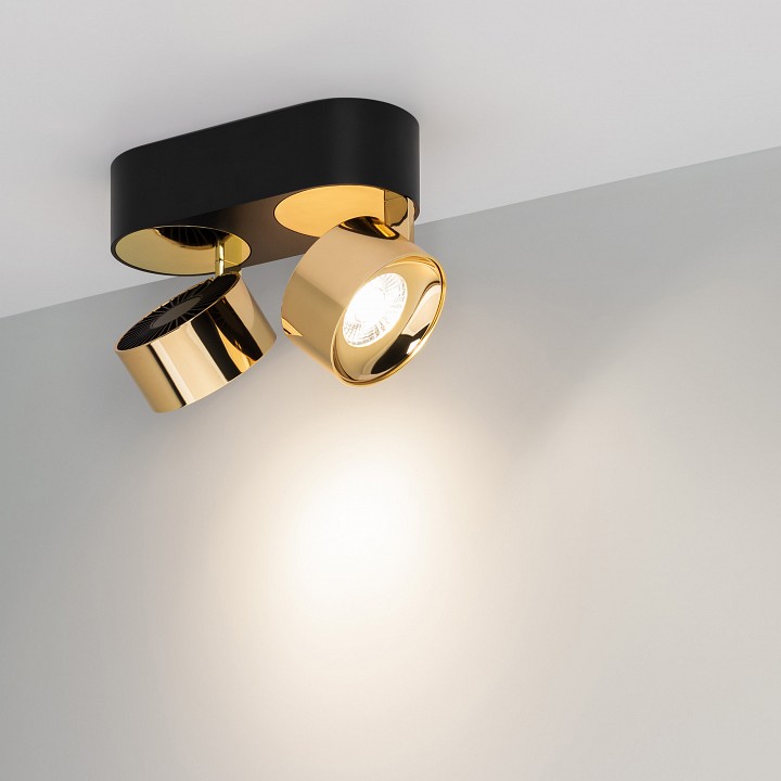 Накладной светильник Arlight PLURIO-R100-12W Day4000 12 Вт 4000 К черный 040462