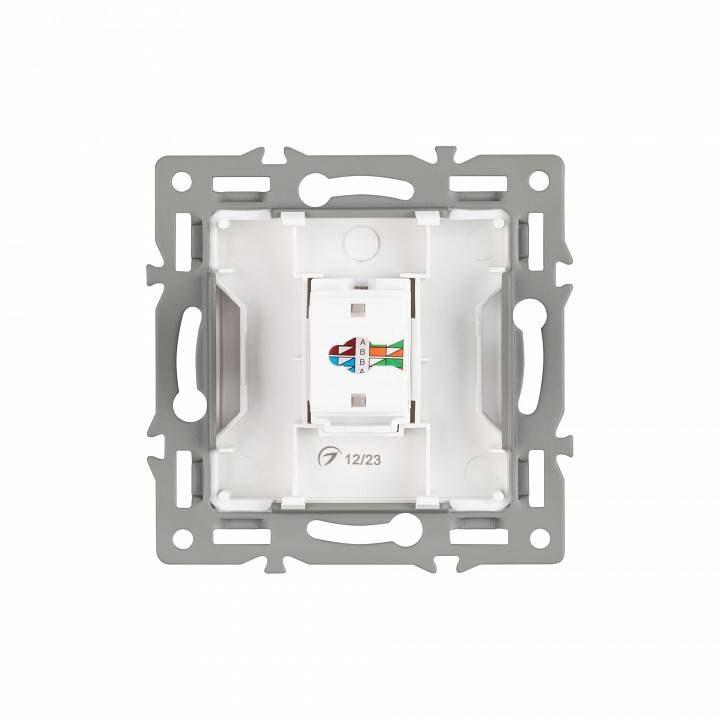 Розетка Ethernet RJ-45 и со шторками, без рамки Arlight SCT 045301