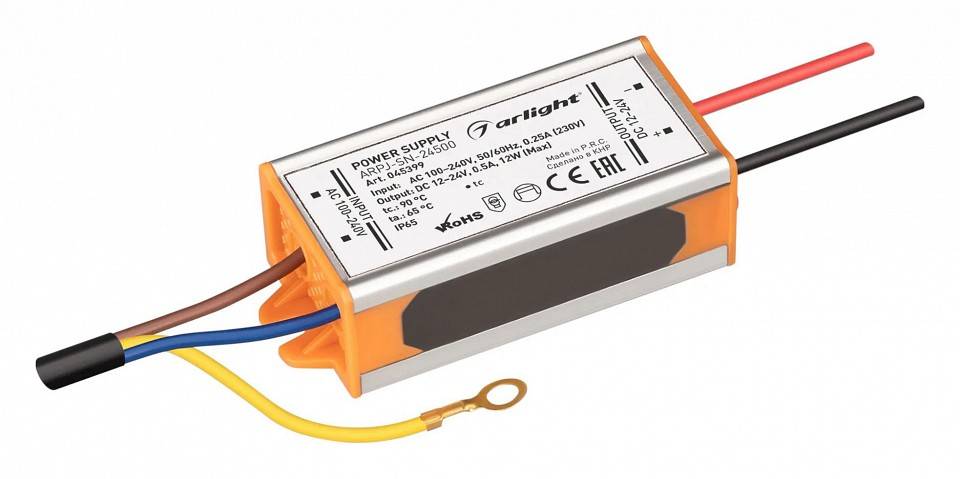 Блок питания Arlight ARPJ-KE-24030-P 24 В 30 Вт 0045399