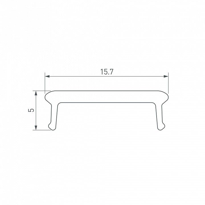 Рассеиватель Arlight LINE 063965