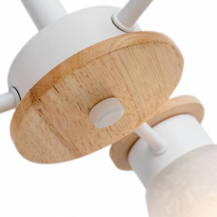 Люстра на штанге Arte Lamp Tyler 3 лампы белая A1031PL-3WH