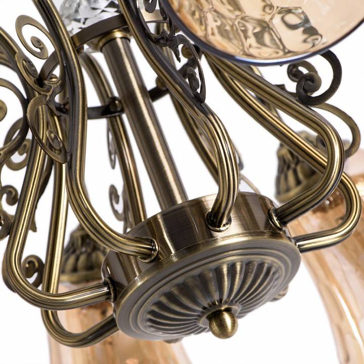 Люстра на штанге Arte Lamp Nicole 8 ламп A2702PL-8AB