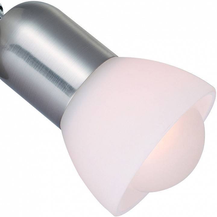 Спот Arte Lamp Falena 1 лампа матовое серебро A3115AP-1SS