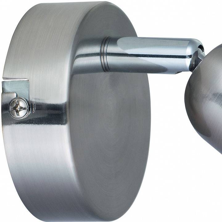 Спот Arte Lamp Falena 1 лампа матовое серебро A3115AP-1SS