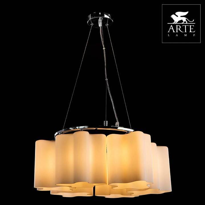 Подвесная люстра Arte Lamp Serenata 6 ламп A3479SP-6CC