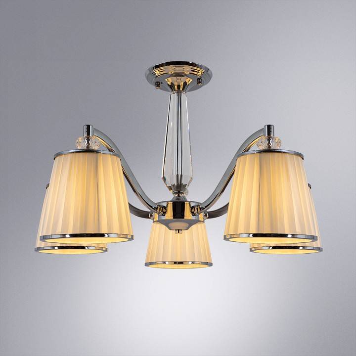 Люстра на штанге Arte Lamp Talitha 5 ламп A4047PL-5CC