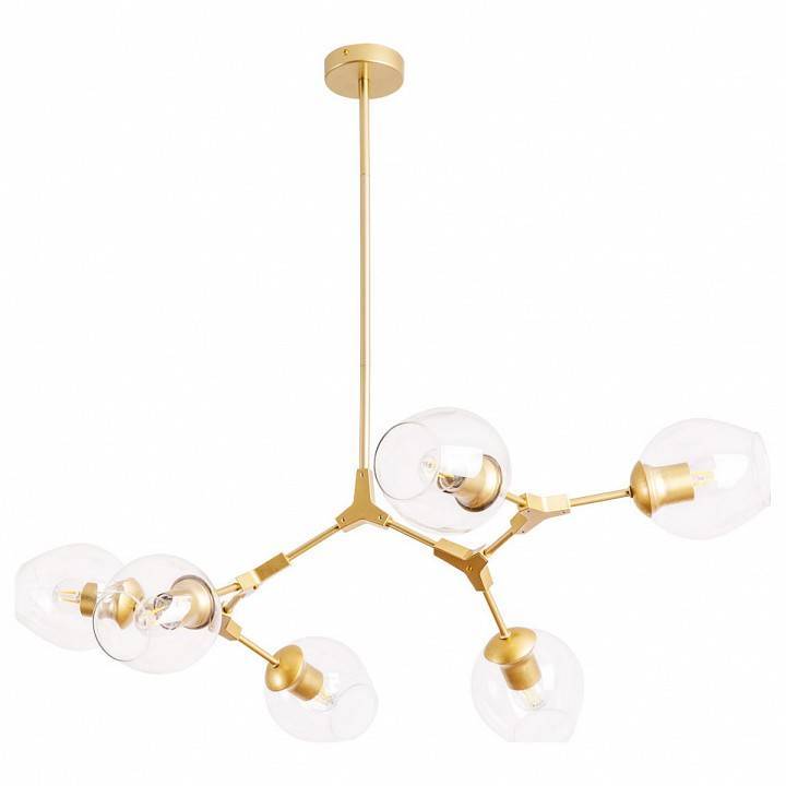 Подвесная люстра Arte Lamp Yuka 6 ламп A4103SP-6GO