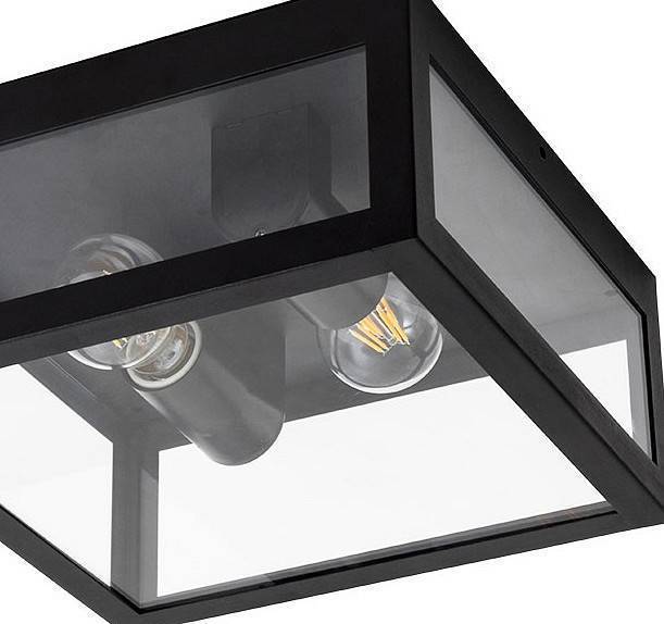 Накладной светильник Arte Lamp Belfast черный A4569PF-2BK