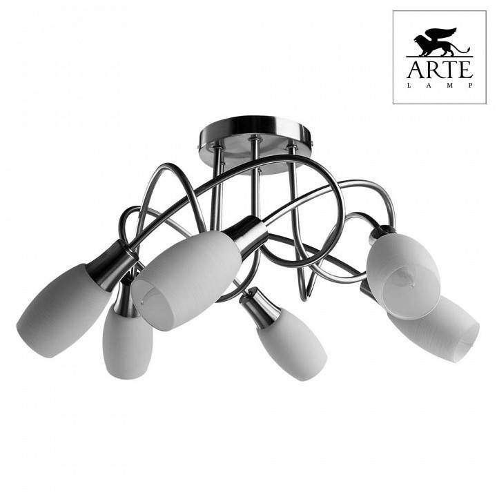 Потолочная люстра Arte Lamp Volare 6 ламп A4591PL-6SS