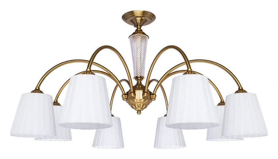 Люстра на штанге Arte Lamp Gracie 8 ламп A7301PL-8PB