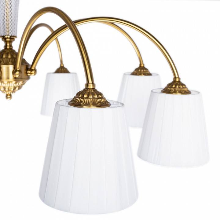 Люстра на штанге Arte Lamp Gracie 8 ламп A7301PL-8PB
