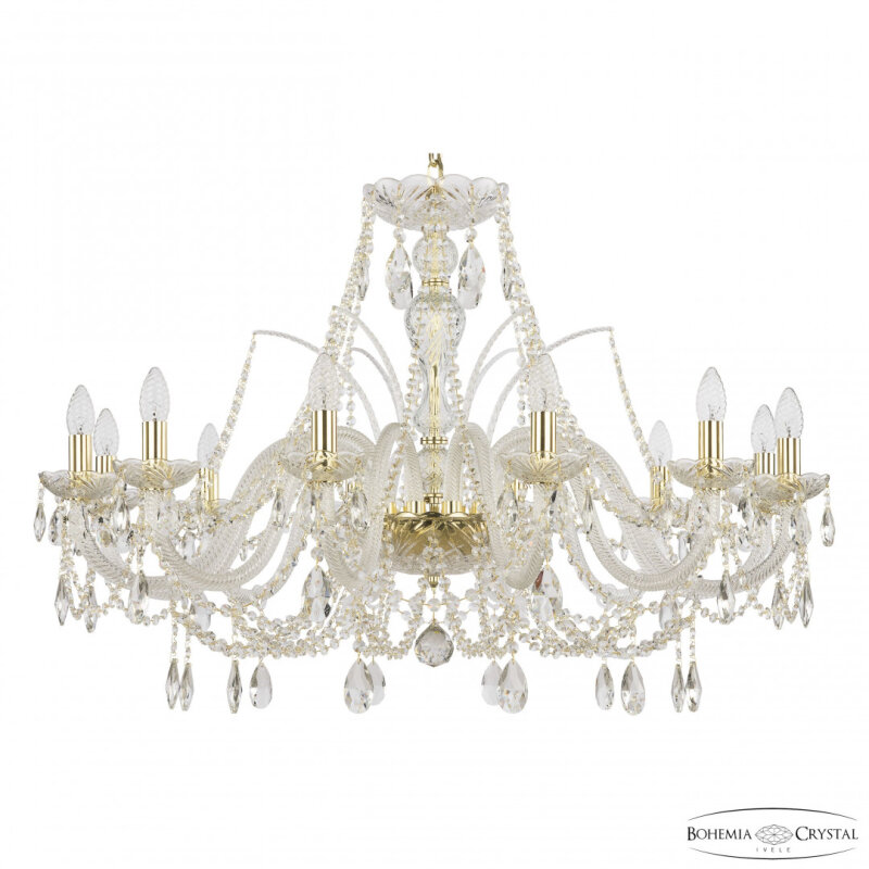 Подвесная люстра Bohemia Ivele Crystal 105 105/12/360 G
