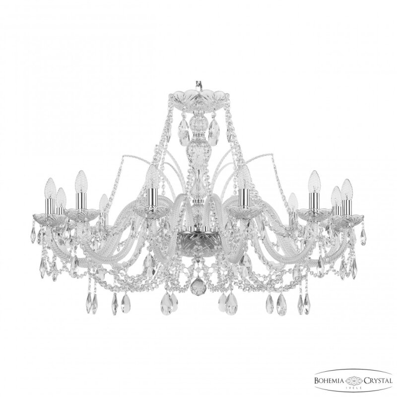 Подвесная люстра Bohemia Ivele Crystal 105 105/12/360 Ni