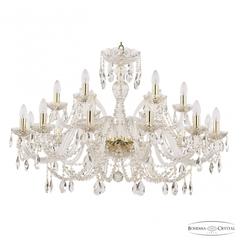Подвесная люстра Bohemia Ivele Crystal 105 105/12+6/360 G