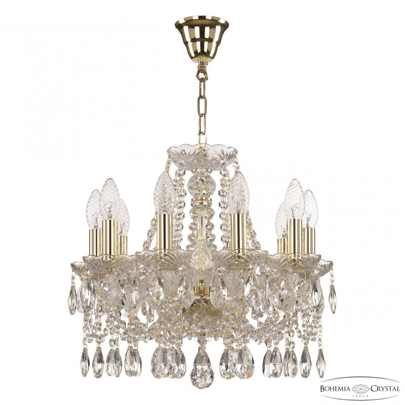 Подвесная люстра Bohemia Ivele Crystal 107 107/10/141 G