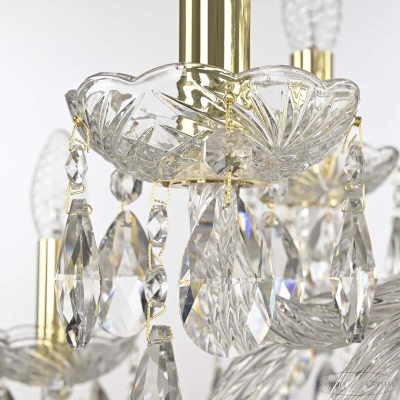 Подвесная люстра Bohemia Ivele Crystal 117 117/10+5/240 G