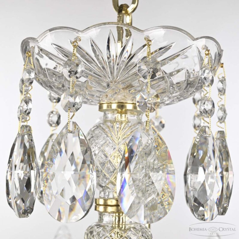 Подвесная люстра Bohemia Ivele Crystal 117 117/10+5/240 G