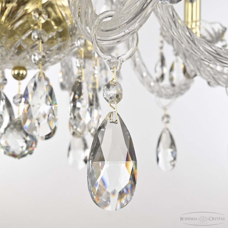 Подвесная люстра Bohemia Ivele Crystal 117 117/10+5/240 G