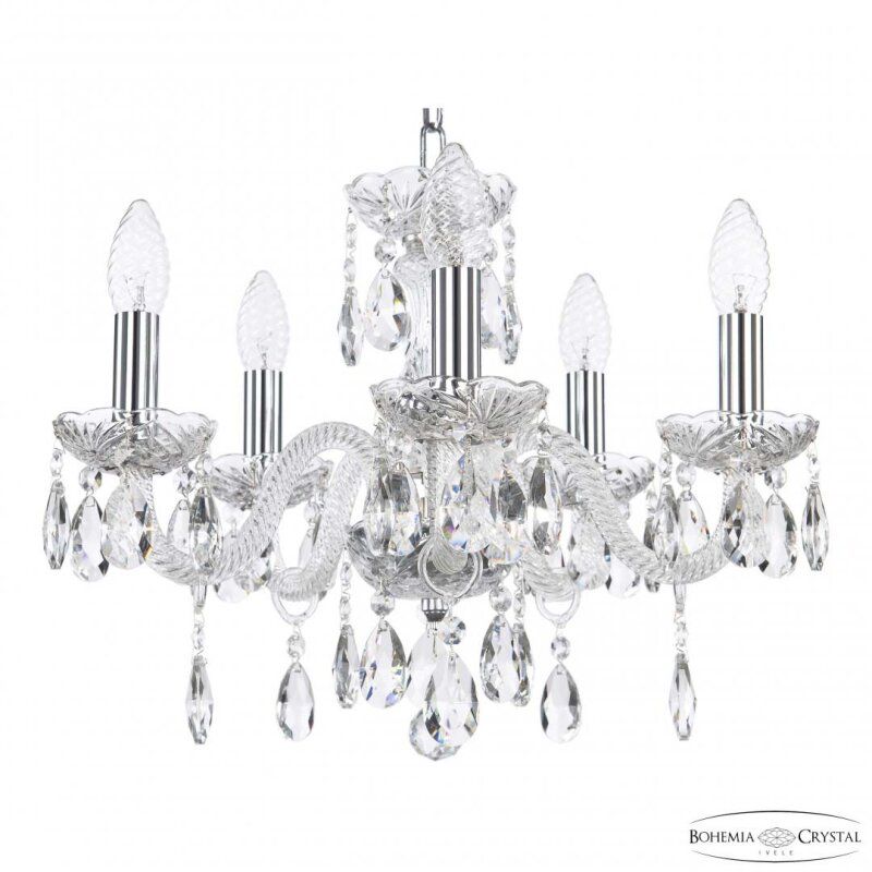 Подвесная люстра Bohemia Ivele Crystal 117 117/5/141 Ni