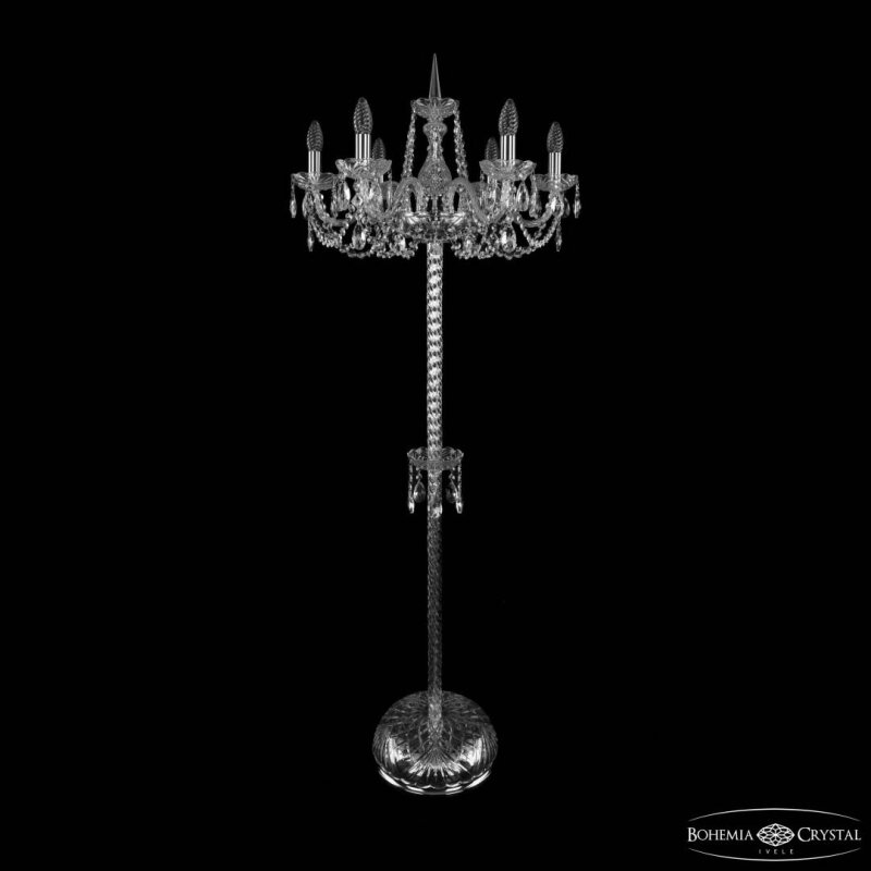 Торшер Bohemia Ivele Crystal 1402 1402T2/6/195-160 Ni