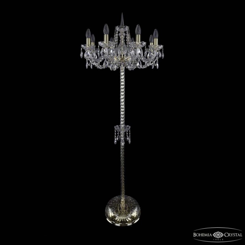 Торшер Bohemia Ivele Crystal 1402 1402T2/8/195-160 G