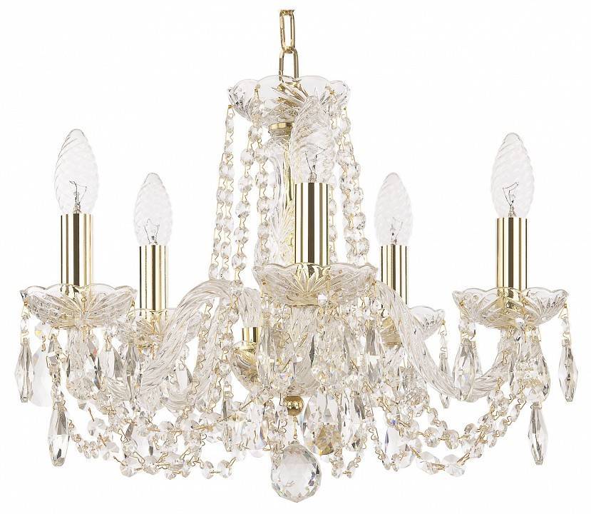 Подвесная люстра Bohemia Ivele Crystal 1402 1402/5/141/G