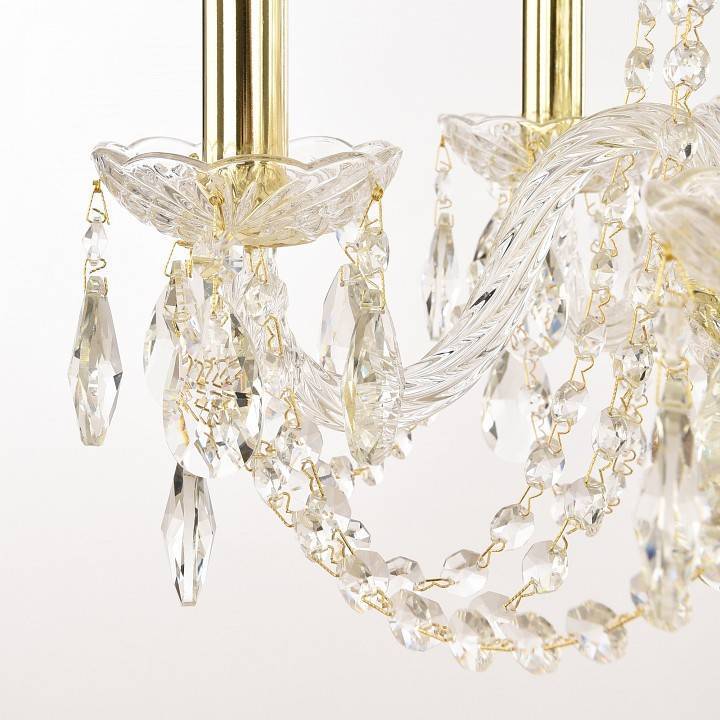 Подвесная люстра Bohemia Ivele Crystal 1402 1402/5/141/G