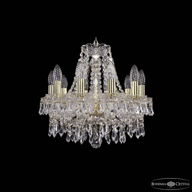 Подвесная люстра Bohemia Ivele Crystal 1403 1403/10/141 G