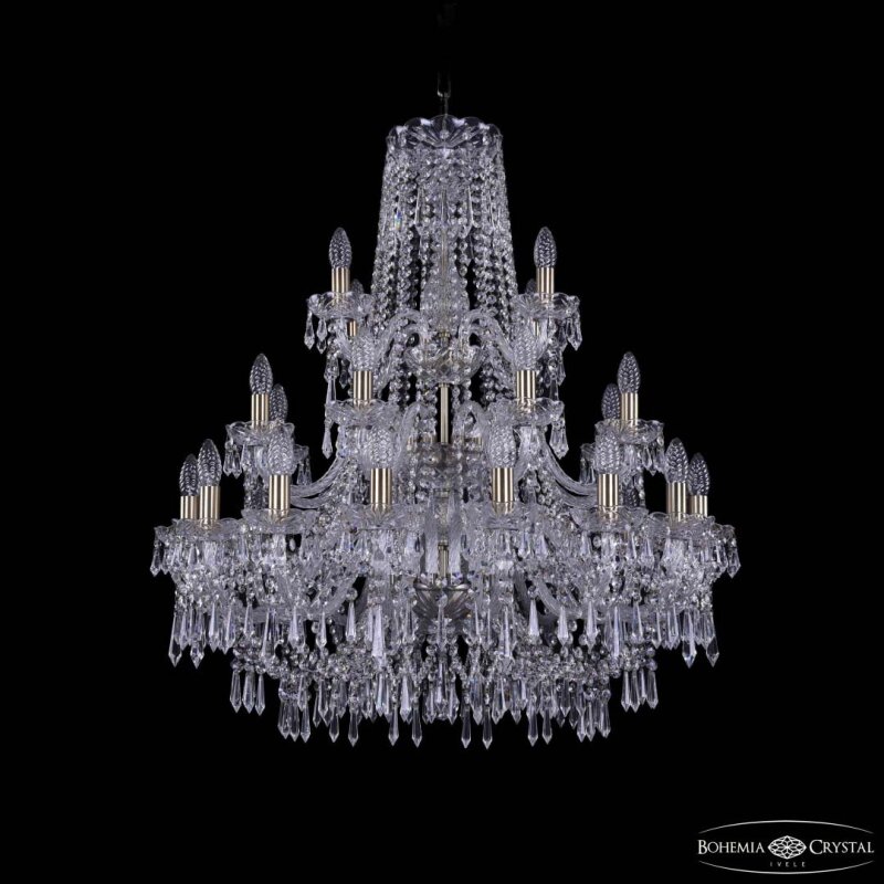 Подвесная люстра Bohemia Ivele Crystal 1403 1403/16+8+4/300/3d Pa