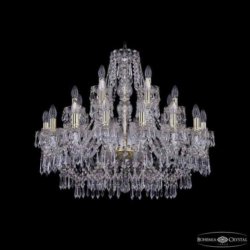 Подвесная люстра Bohemia Ivele Crystal 1403 1403/16+8+4/300 G
