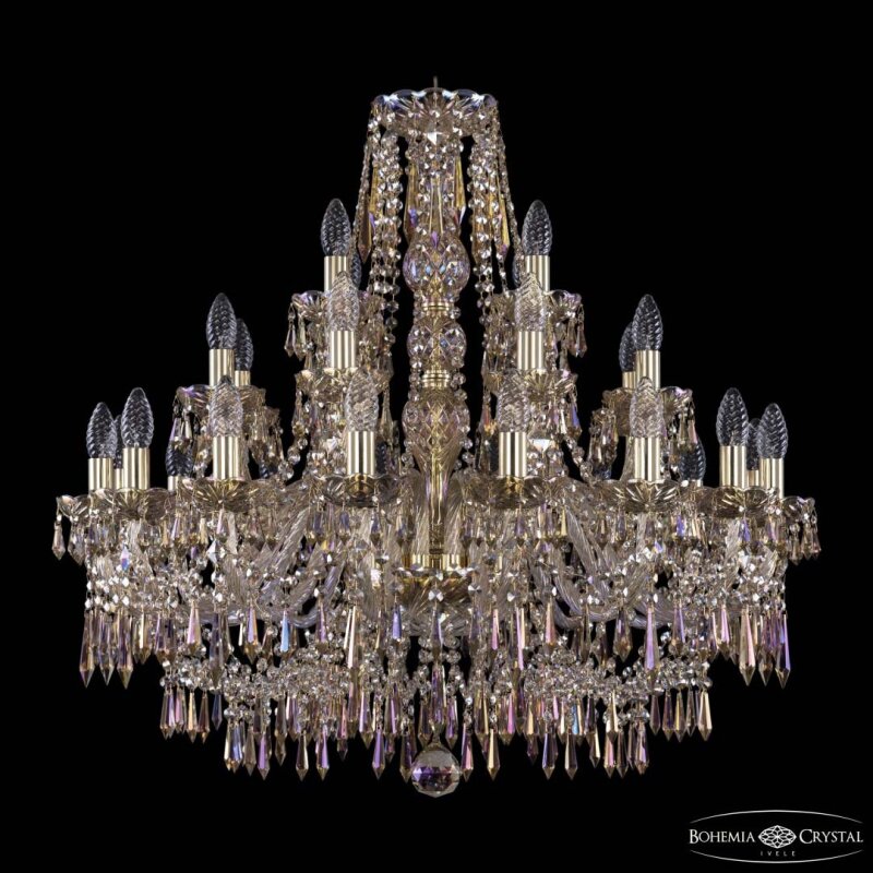 Подвесная люстра Bohemia Ivele Crystal 1403 1403/16+8+4/300 G M801