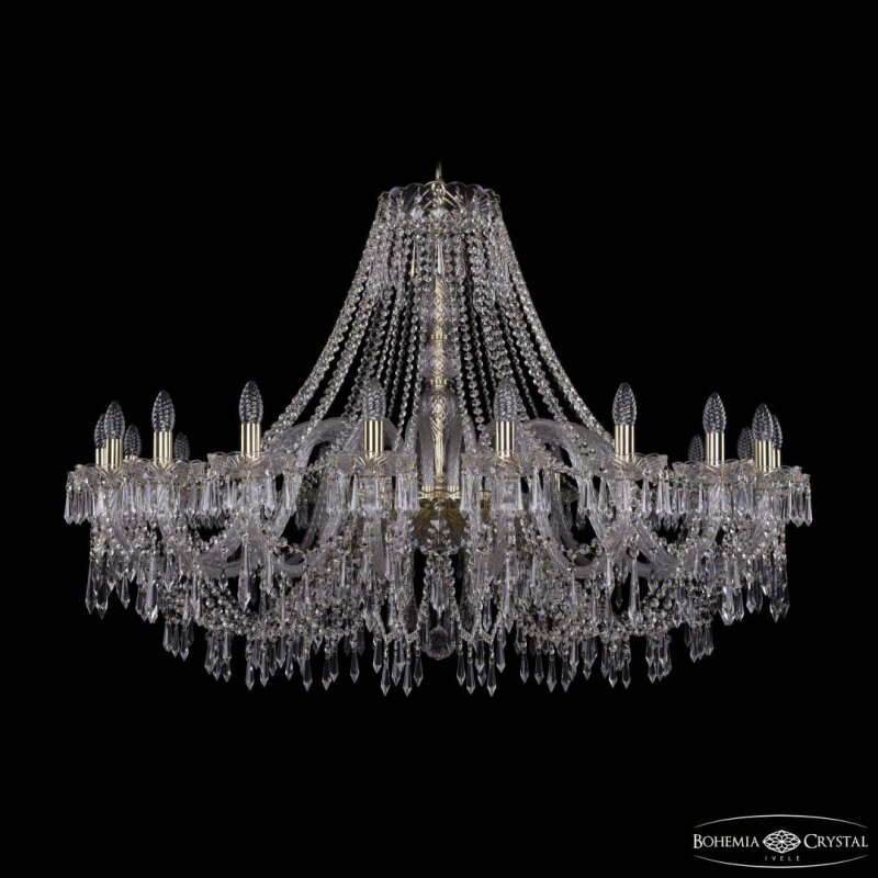Подвесная люстра Bohemia Ivele Crystal 1403 1403/20/460 G