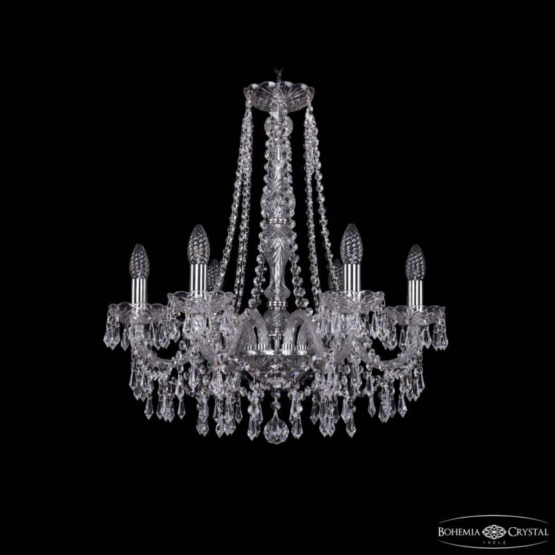 Подвесная люстра Bohemia Ivele Crystal 1403 1403/6/195/h-60 Ni