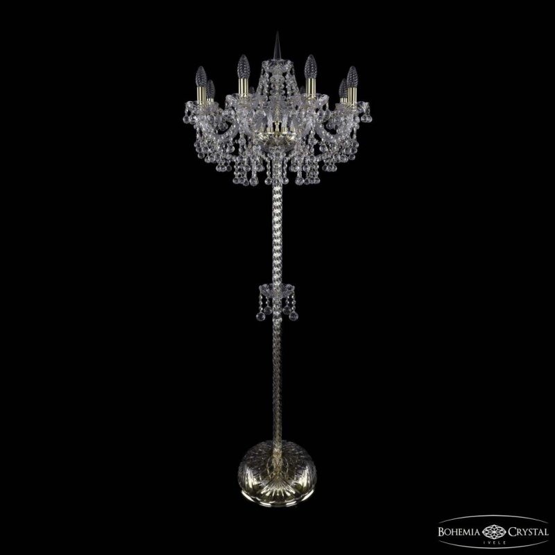 Торшер Bohemia Ivele Crystal 1409 1409T2/8/195-160 G