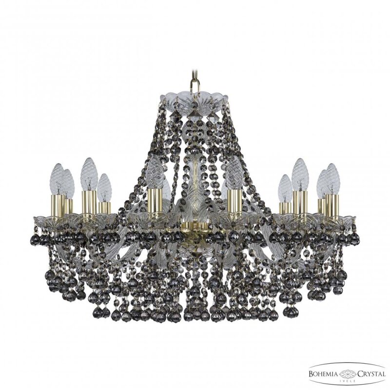 Подвесная люстра Bohemia Ivele Crystal 1409 1409/12/240 G R731