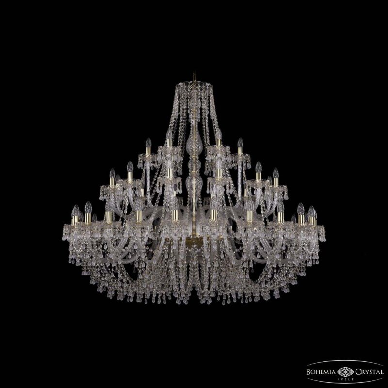 Подвесная люстра Bohemia Ivele Crystal 1410 1410/24+12+6/530 G V0300