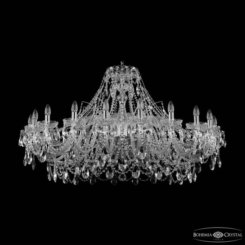 Подвесная люстра Bohemia Ivele Crystal 1411 1411/20/460 Ni