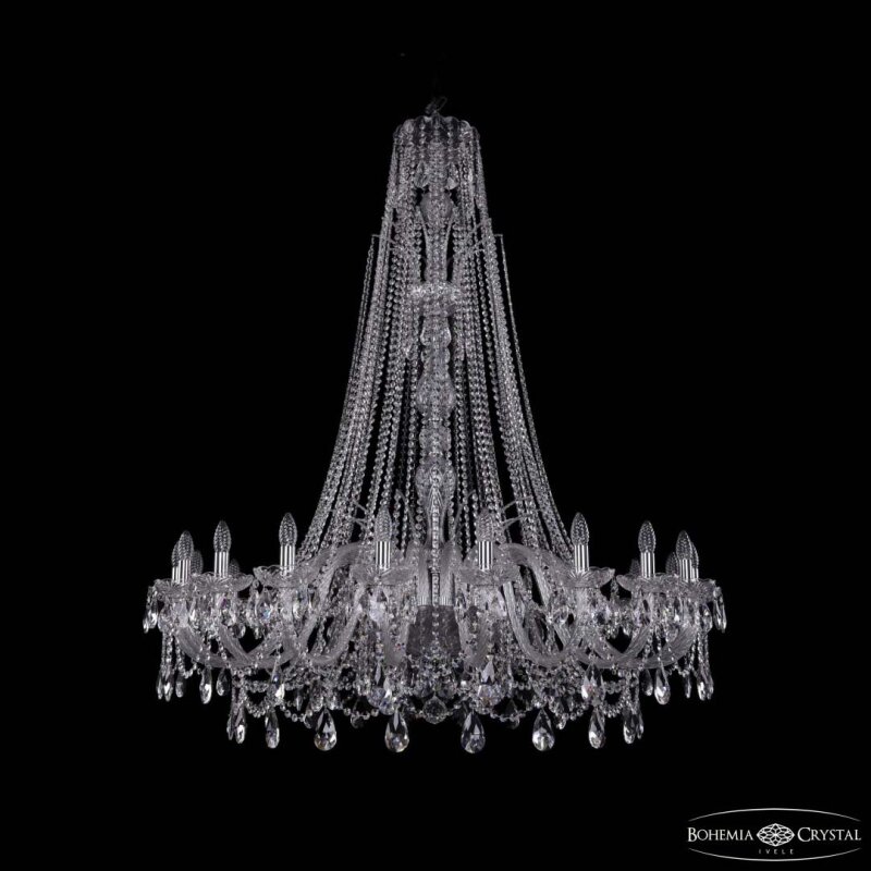 Подвесная люстра Bohemia Ivele Crystal 1411 1411/20/460/XL-154 Ni